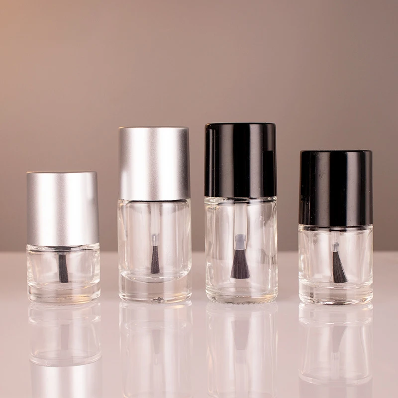 Gel Refill Pack - 5/8/10/15ml เล็บเจลขวดพร้อมแปรง Sub-บรรจุเล็บขวดแก้วเปล่าผสมขวด Touch-up คอนเทนเนอร์