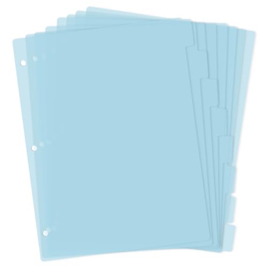 Tab Divider A4 - แผ่นแบ่งแฟ้ม 3 วงแหวนพร้อมแถบ 8 แถบ, แผ่นแบ่งแฟ้ม