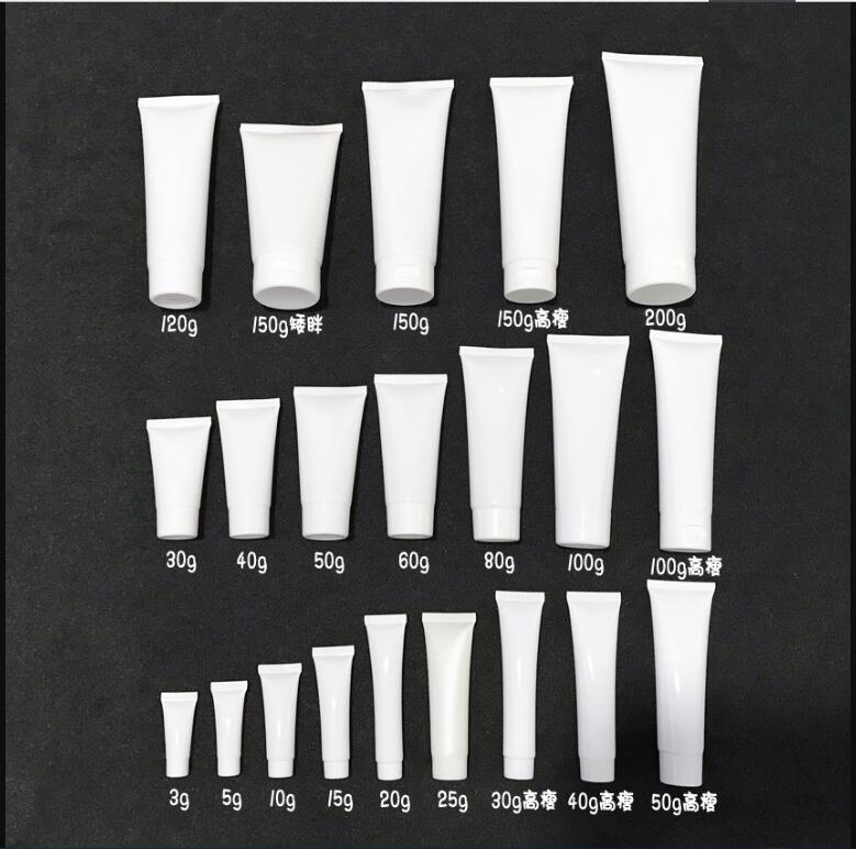Gel Refill Pack - 100 ชิ้น ขวดพลาสติกสีขาวขนาด 50 มล. 100