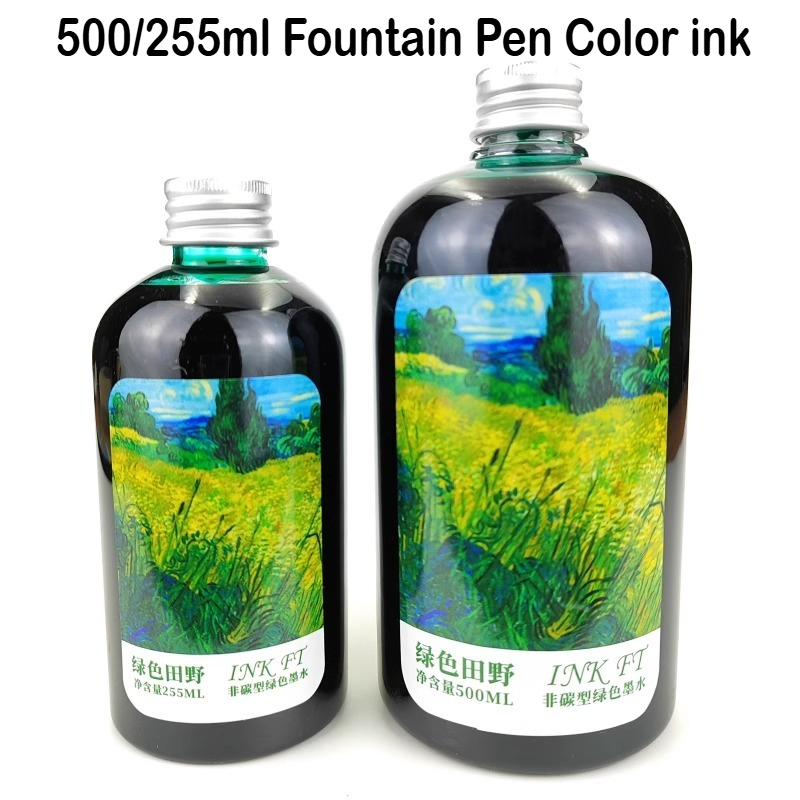 Fountain Pen Bottled Ink - 500 ml/255/50 ml 24 สีบรรจุขวด Fountain