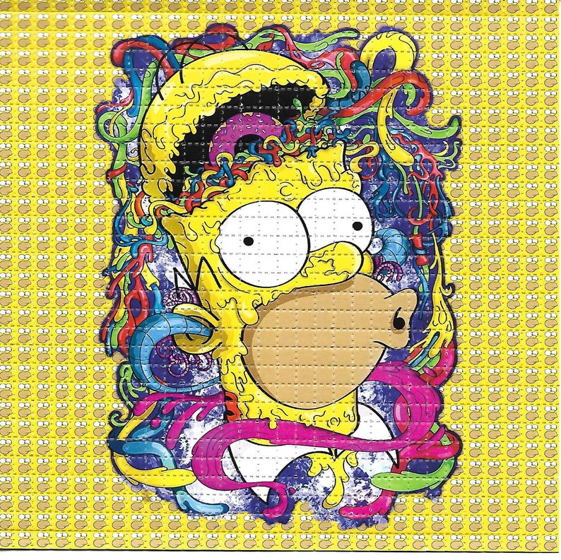 Ink Blotter Paper - Mind Blown ประสาทหลอน Acid ฟรี Blotter