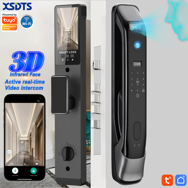 Letter Opener Brass - 3D Real-time Intercom Face Recognition ประตูดิจิตอลล็อคด้วยกล้องลายนิ้วมือรหัสผ่านปลดล็อค
