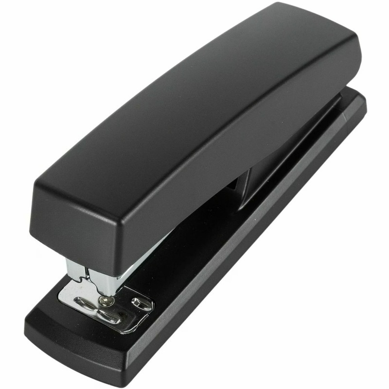 Stapler Half Strip - BSN03197, เครื่องเย็บกระดาษแบบครึ่งแถบ, 1 ชิ้น, สีดำ