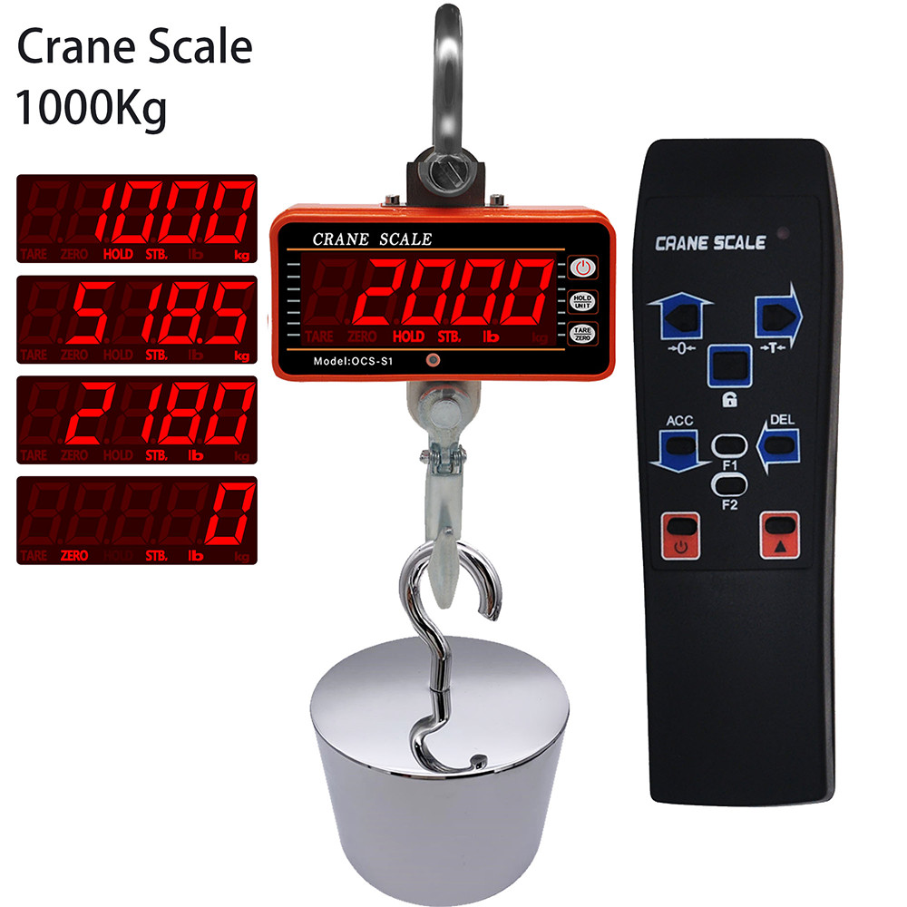 Tape Dispenser Weighted - Digital Crane Scale 500Kg 1000Kg เครื่องชั่งตะขอ