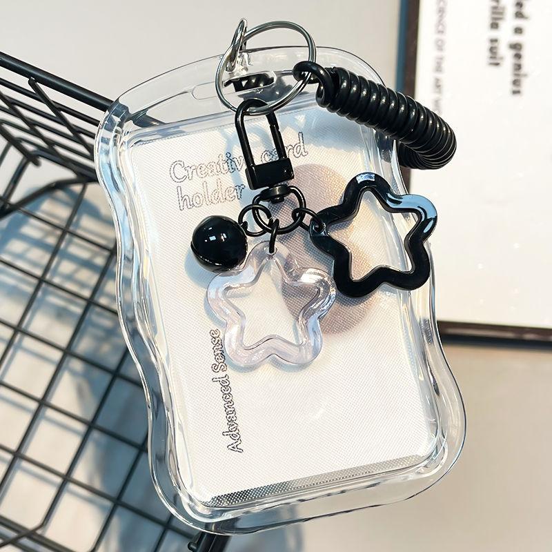 Index Card Holder - พวงกุญแจใส่การ์ดใส PVC สำหรับใส่การ์ด Kpop 54 ใบ