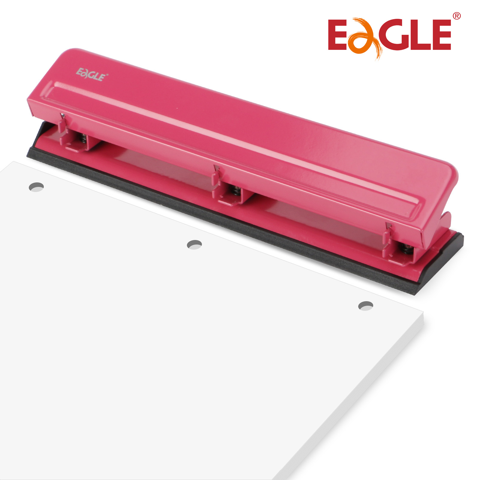 Binder A4 Lever - เครื่องเจาะกระดาษ EAGLE 3 รู สำหรับกระดาษ A4