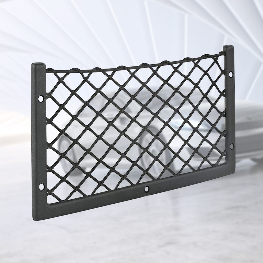 Magazine Holder Rack - ตาข่ายเก็บของหลังเบาะรถยนต์ ที่ใส่นิตยสารแบบยืดหยุ่น กระเป๋าตาข่ายขนาดใหญ่ ที่ใส่กระดาษทิชชู่และกระเป๋าสำหรับรถ RV รถบรรทุก