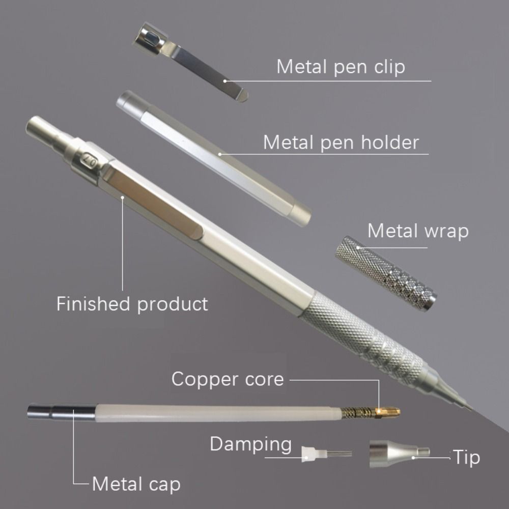 ดินสอกดโลหะดีไซน์สร้างสรรค์ ดิ - Mechanical Pencil 0.3 บทวิจารณ์และราคา