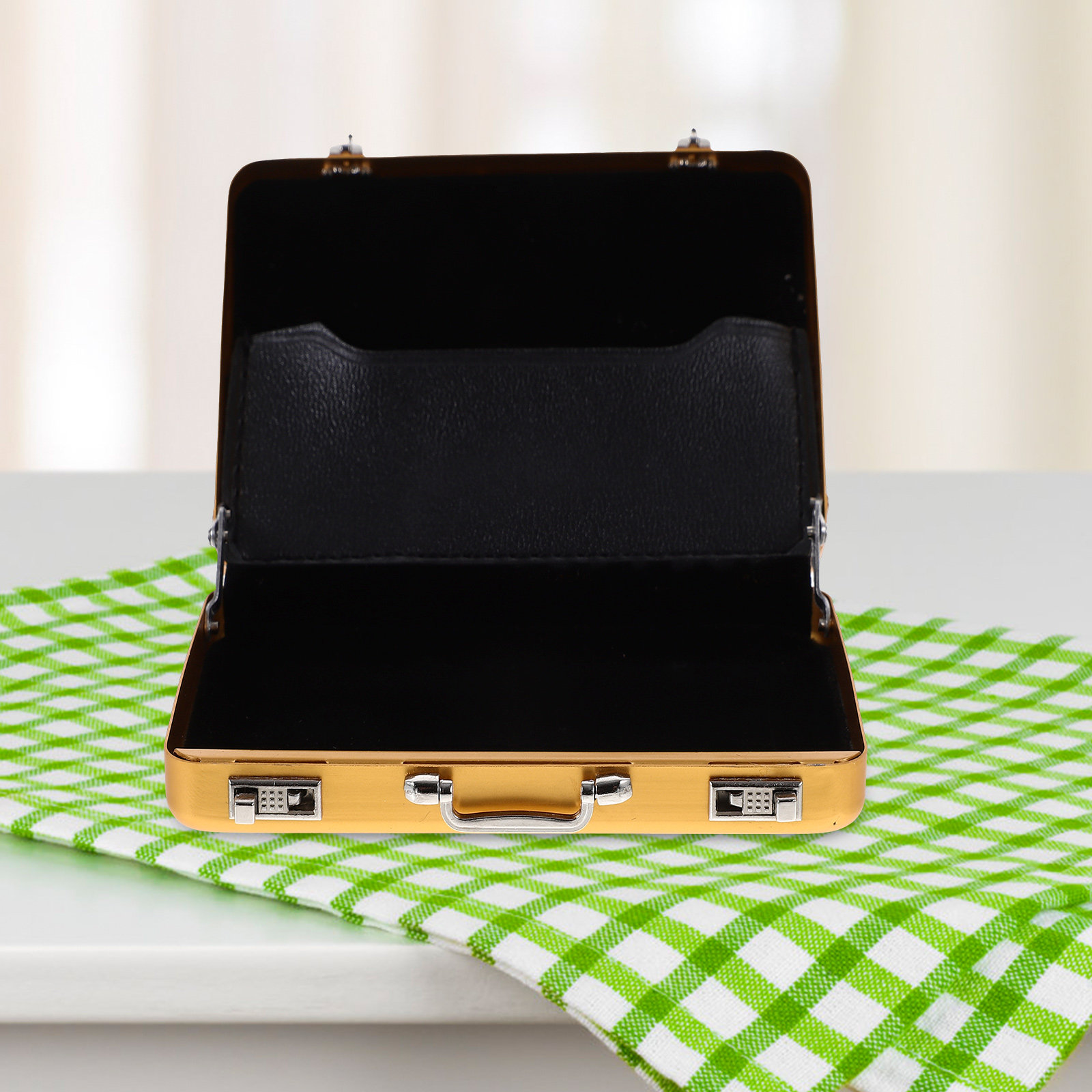กล่องใส่นามบัตร อลูมิเนียม ดีไ - Card Index Box บทวิจารณ์และราคา