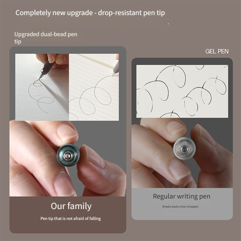 ปากกาเจล 3 แพ็ค คละสี หมึกสีดำ - Gel Refill Pack บทวิจารณ์และราคา