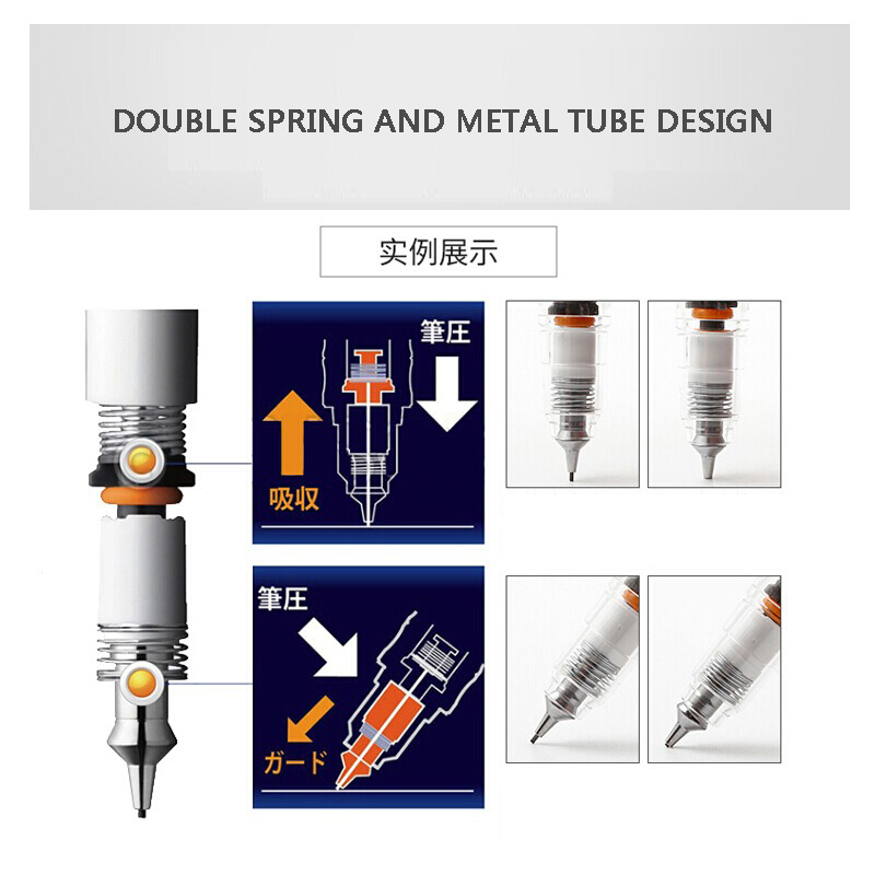 ZEBRA DelGuard ดินสอเครื่องเขี - Mechanical Pencil 0.3 บทวิจารณ์และราคา
