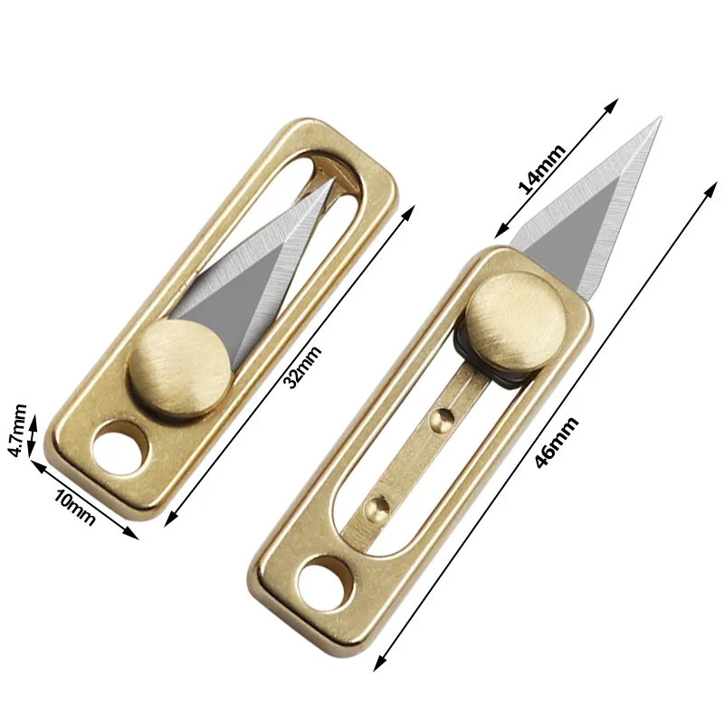 มีดพกพาขนาดเล็กทำจากทองเหลืองแ - Letter Opener Brass บทวิจารณ์และราคา