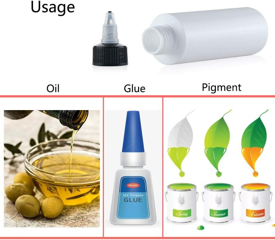 1/5pcs 30-250ml พลาสติกใสบีบขว - Fountain Pen Bottled Ink บทวิจารณ์และราคา