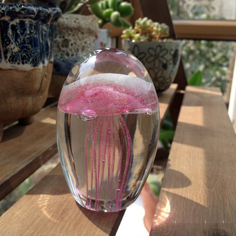 Miniature 3D แมงกะพรุนคริสตัล  - Paper Weight Crystal บทวิจารณ์และราคา