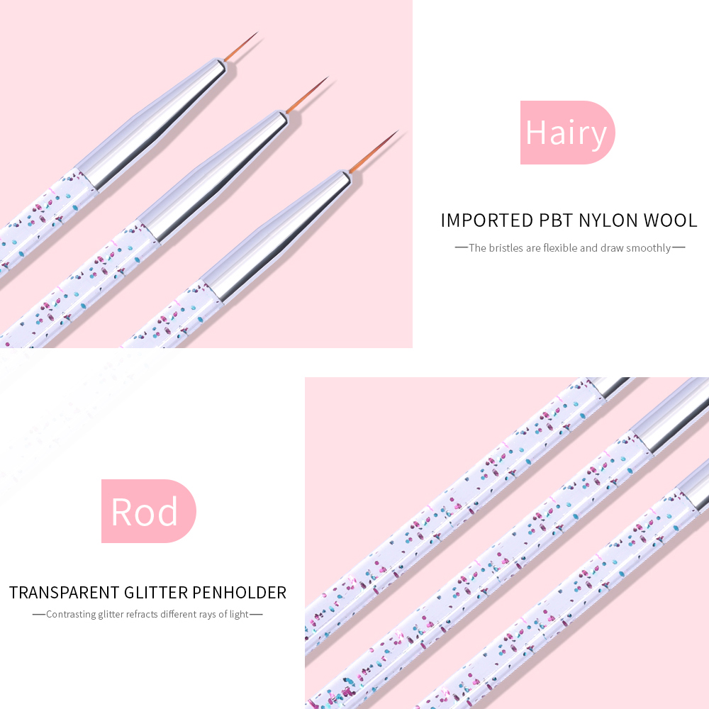 LINMANDA ชุดปากกาเพ้นท์เล็บ 3  - Correction Pen Fine บทวิจารณ์และราคา