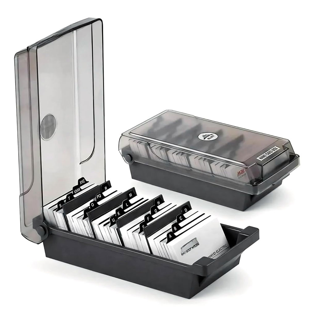 กล่องใส่นามบัตรแบบตั้งโต๊ะ ควา - Card Index Box บทวิจารณ์และราคา