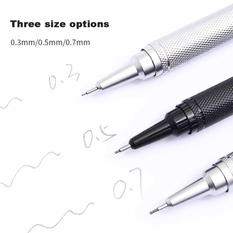 แรงโน้มถ่วงต่ําดินสอโลหะชุด 0. - Mechanical Pencil 0.3 บทวิจารณ์และราคา