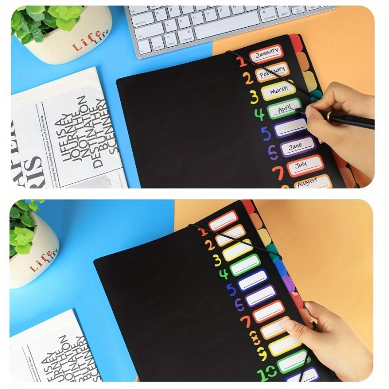 1 ชิ้น แฟ้มเอกสาร A4 หลายชั้น  - Tab Divider A4 บทวิจารณ์และราคา