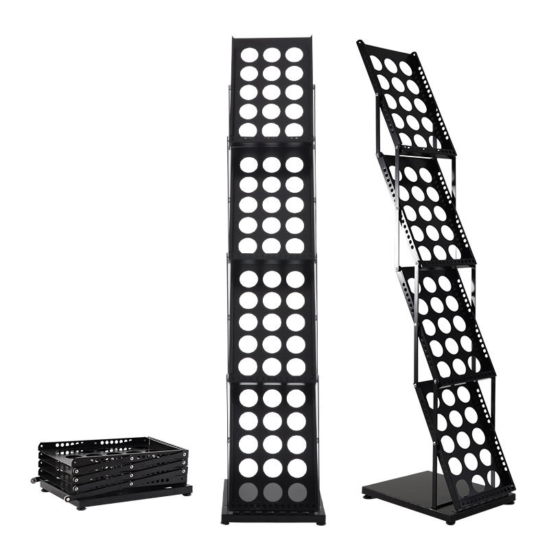 พับโลหะโบรชัวร์นิตยสารแคตตาล็อ - Magazine Holder Rack บทวิจารณ์และราคา