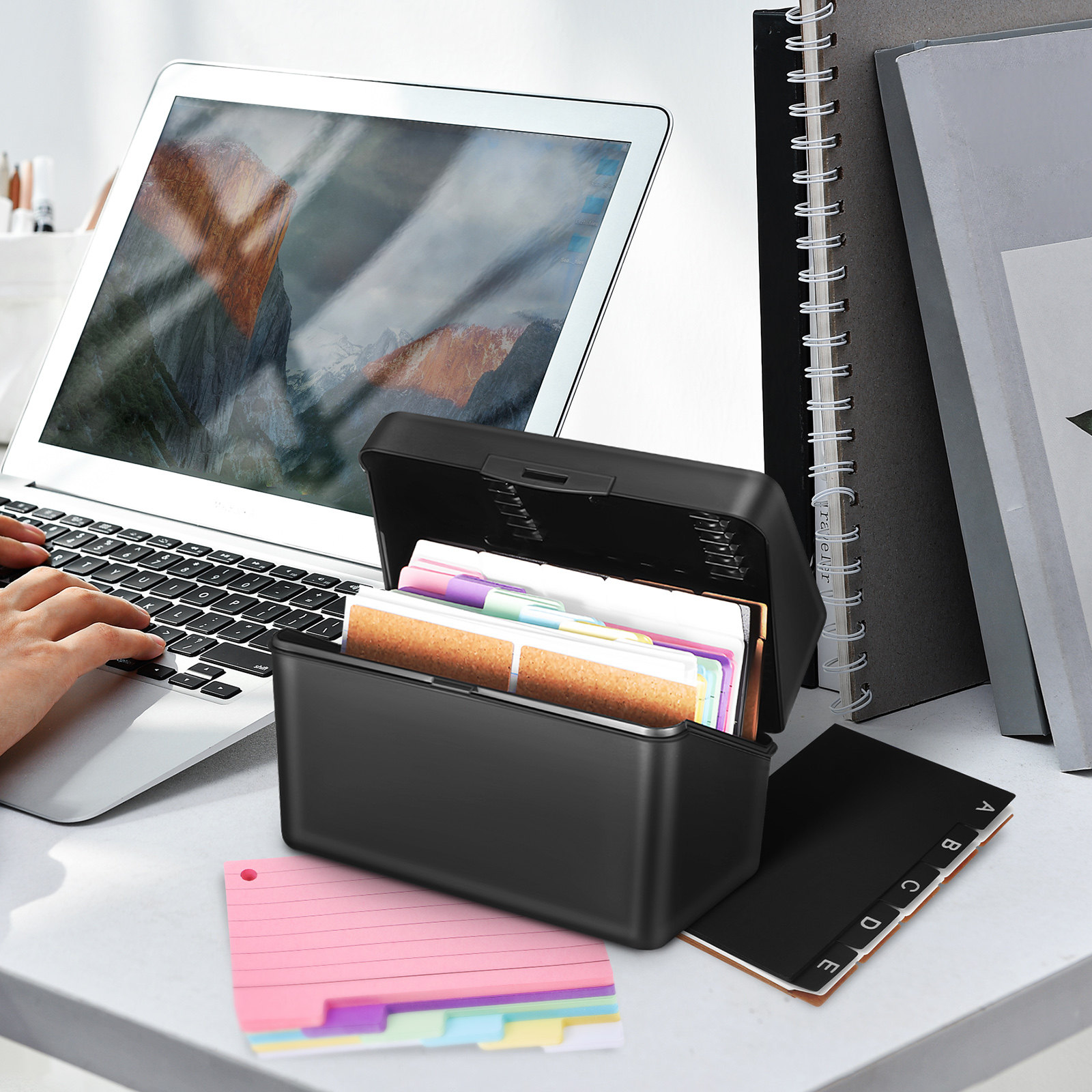 ชุดกล่องจัดระเบียบการ์ดแบบตั้ง - Card Index Box บทวิจารณ์และราคา