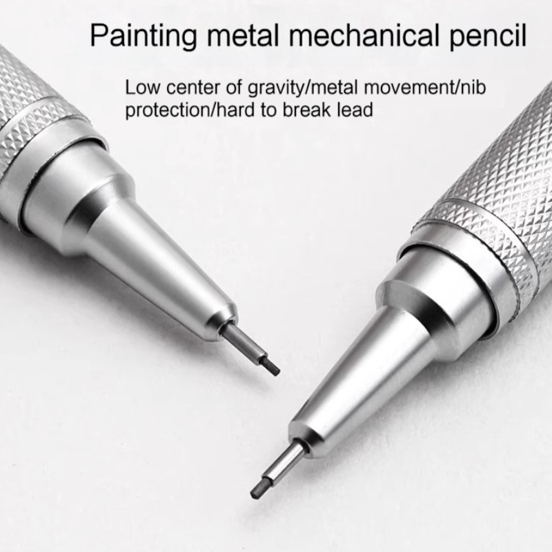 Languo ดินสออัตโนมัติยางลบโลหะ - Mechanical Pencil 0.3 บทวิจารณ์และราคา