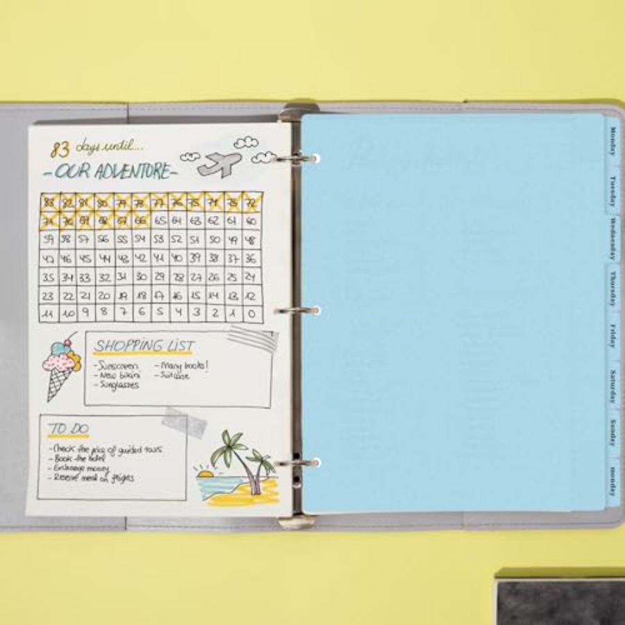 แผ่นแบ่งแฟ้ม 3 วงแหวนพร้อมแถบ  - Tab Divider A4 บทวิจารณ์และราคา