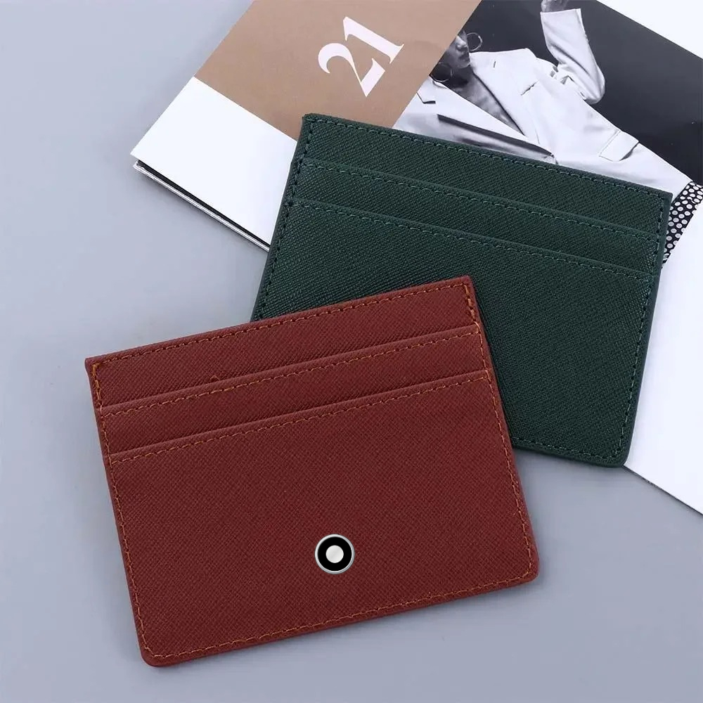 กระเป๋าสตางค์หนังทรงบางสำหรับผ - Index Card Holder บทวิจารณ์และราคา