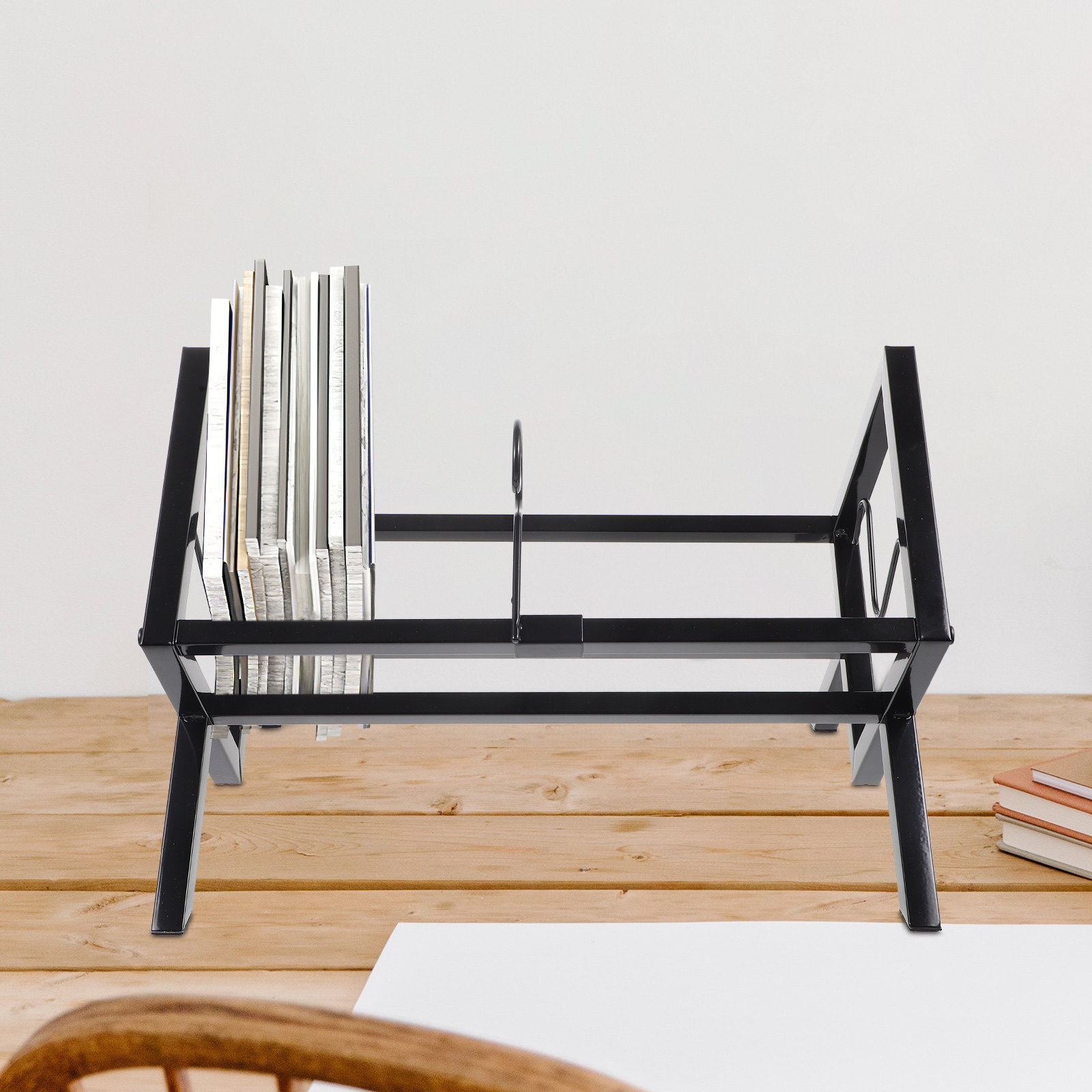 ชั้นวางแผ่นเสียงไวนิล ชั้นวางข - Magazine Holder Rack บทวิจารณ์และราคา