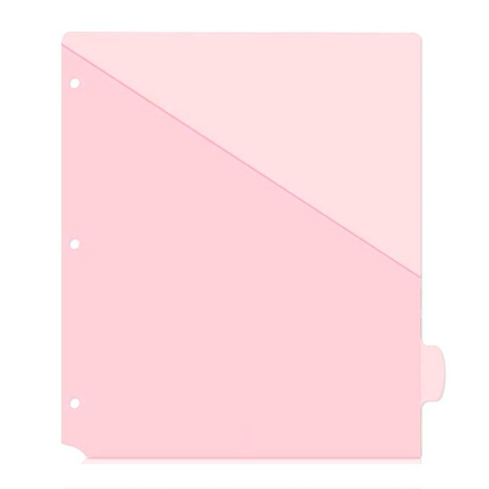 8 ชิ้น แฟ้มพลาสติกแบบมีช่องใส่ - Tab Divider A4 บทวิจารณ์และราคา
