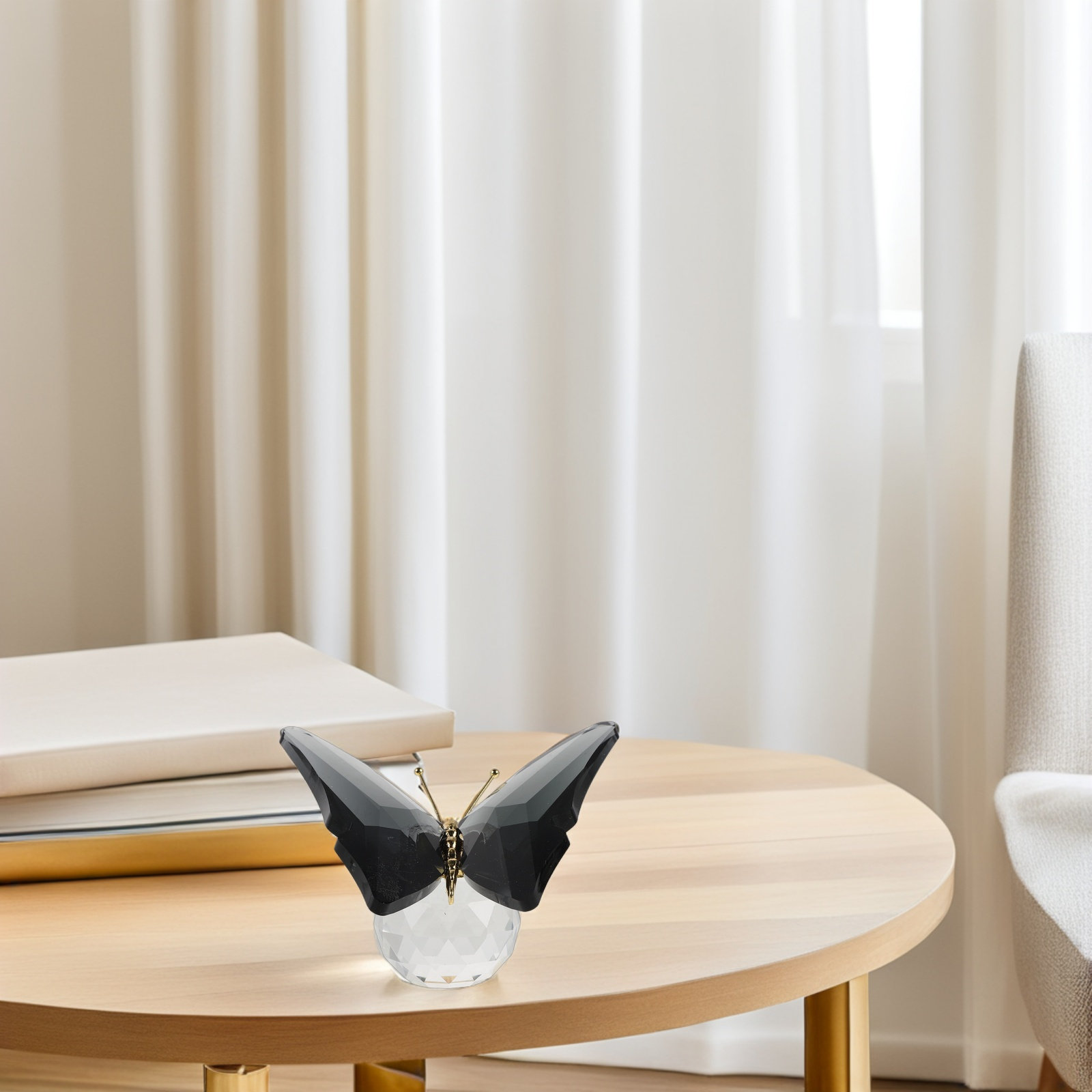 ที่ทับกระดาษรูปผีเสื้อคริสตัลใ - Paper Weight Crystal บทวิจารณ์และราคา