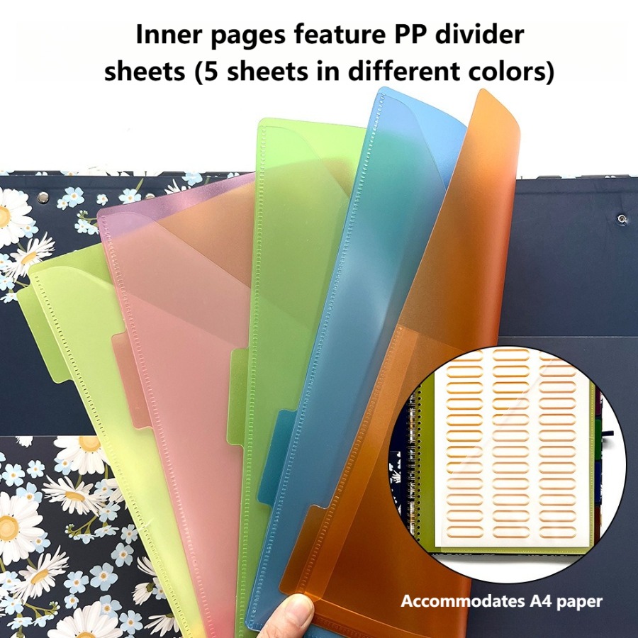 ผู้ผลิตส่ง สมุดสันห่วง A4, แฟ้ - Tab Divider A4 บทวิจารณ์และราคา