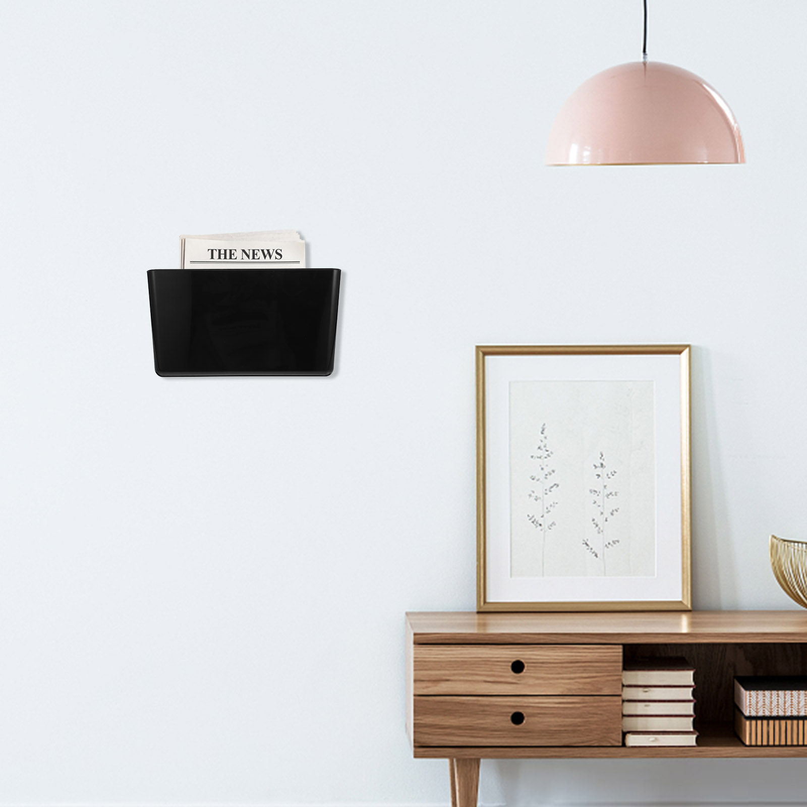 ที่แขวนเอกสารติดผนังแบบช่องเดี - Magazine Holder Rack บทวิจารณ์และราคา