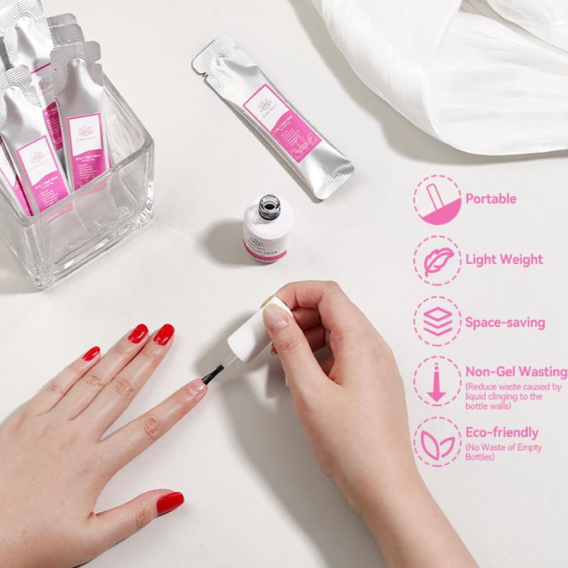 เจลยูวีสำหรับต่อเล็บ 15 มล. 6  - Gel Refill Pack บทวิจารณ์และราคา