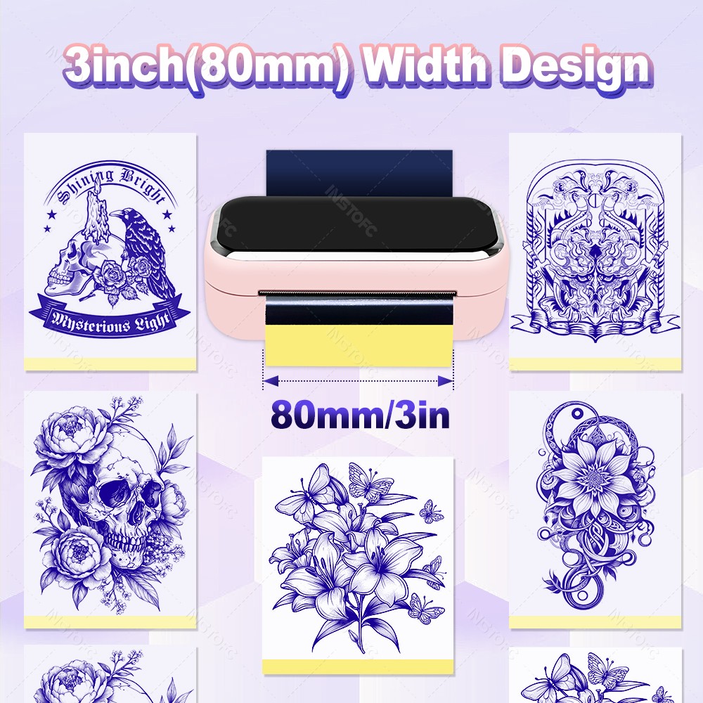 เครื่องพิมพ์ลายสักขนาดเล็ก AIM - Ink Blotter Paper บทวิจารณ์และราคา