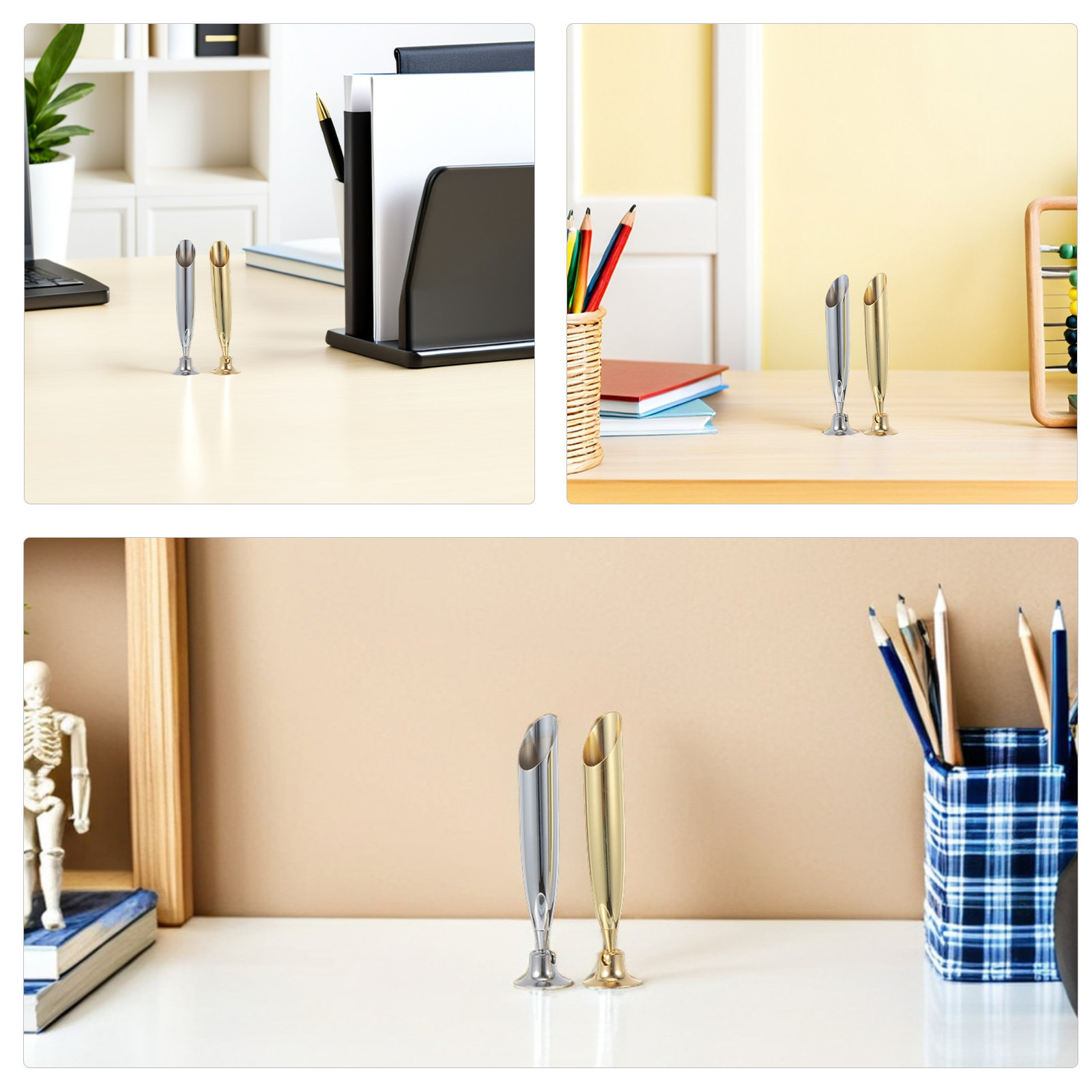 ที่วางปากกาสแตนเลส 3 ชิ้น: ที่ - Pen Rest Single บทวิจารณ์และราคา