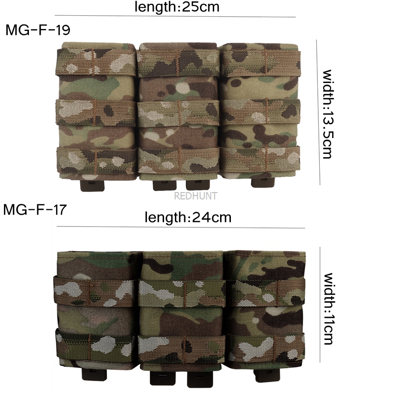 Molle กระเป๋าคอมแบตเสื้อกั๊กกร - Magazine Holder Rack บทวิจารณ์และราคา