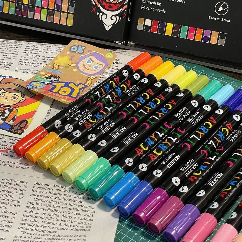 ปากกาสีอะคริลิคสำหรับงานศิลปะร - Correction Pen Fine บทวิจารณ์และราคา