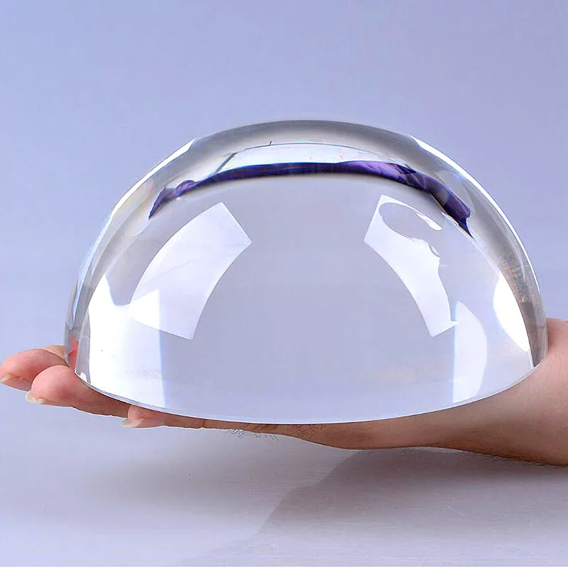 แก้วครึ่งวงกลมคริสตัลทรงกลมทรง - Paper Weight Crystal บทวิจารณ์และราคา