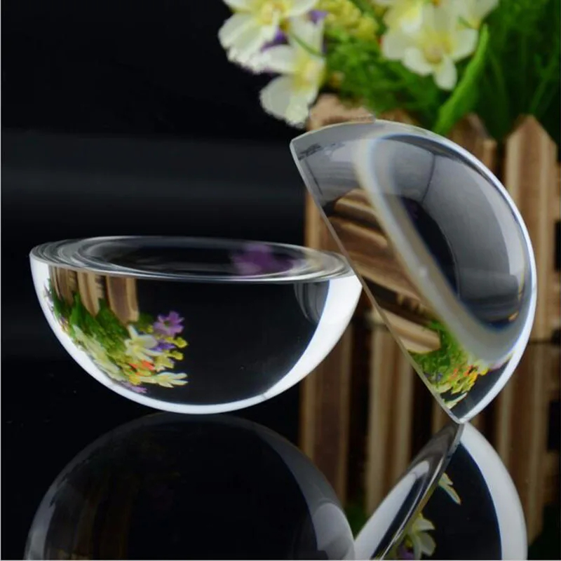 แก้วครึ่งวงกลมคริสตัลทรงกลมทรง - Paper Weight Crystal บทวิจารณ์และราคา