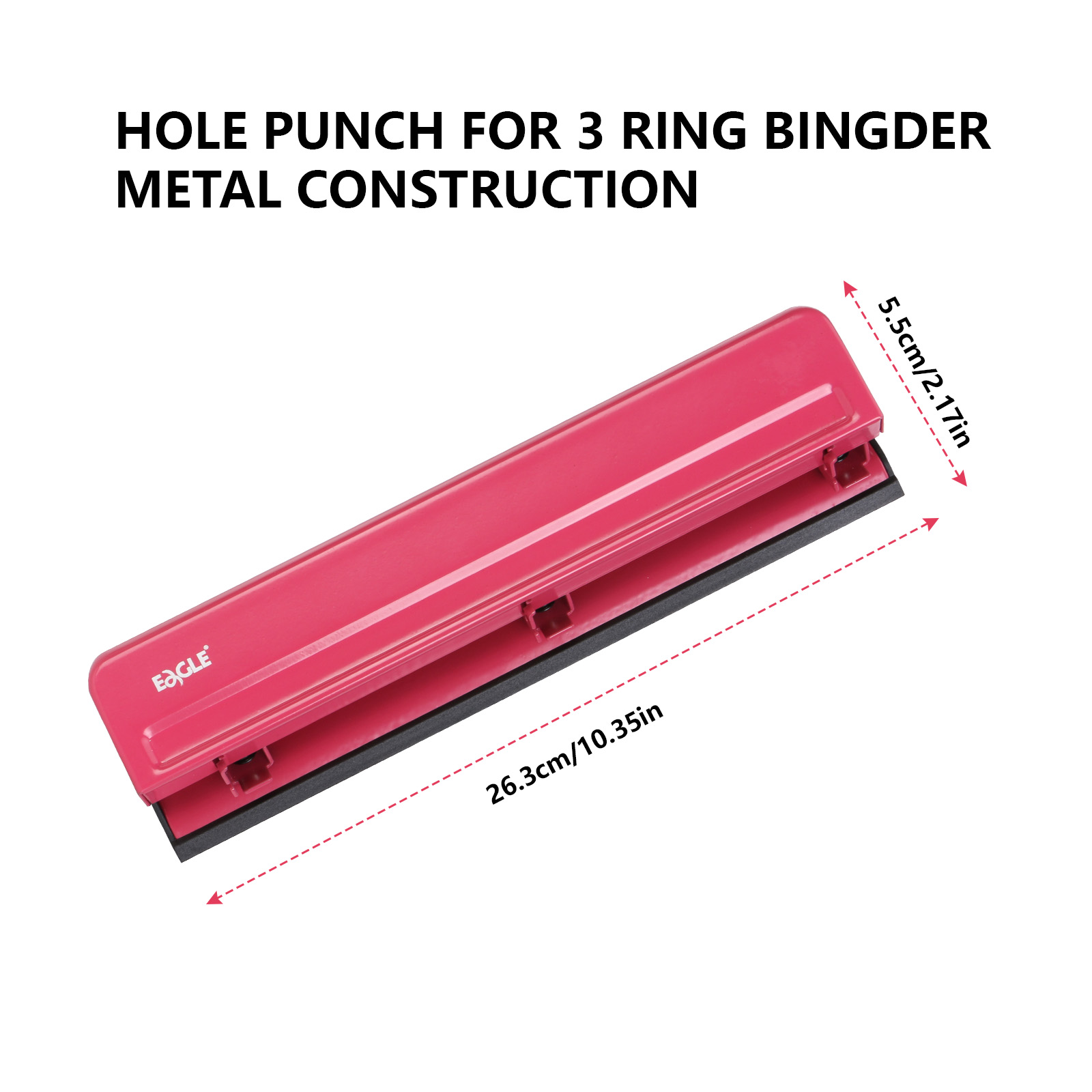 เครื่องเจาะกระดาษ EAGLE 3 รู ส - Binder A4 Lever บทวิจารณ์และราคา