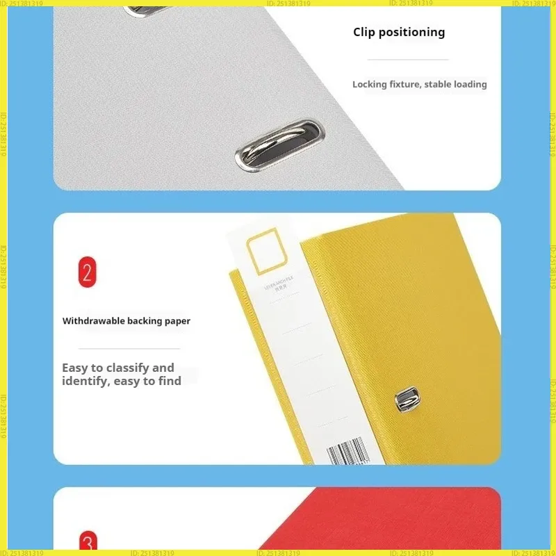 หลากสีขนาดใหญ่แหวน Binder A4 L - Binder A4 Lever บทวิจารณ์และราคา