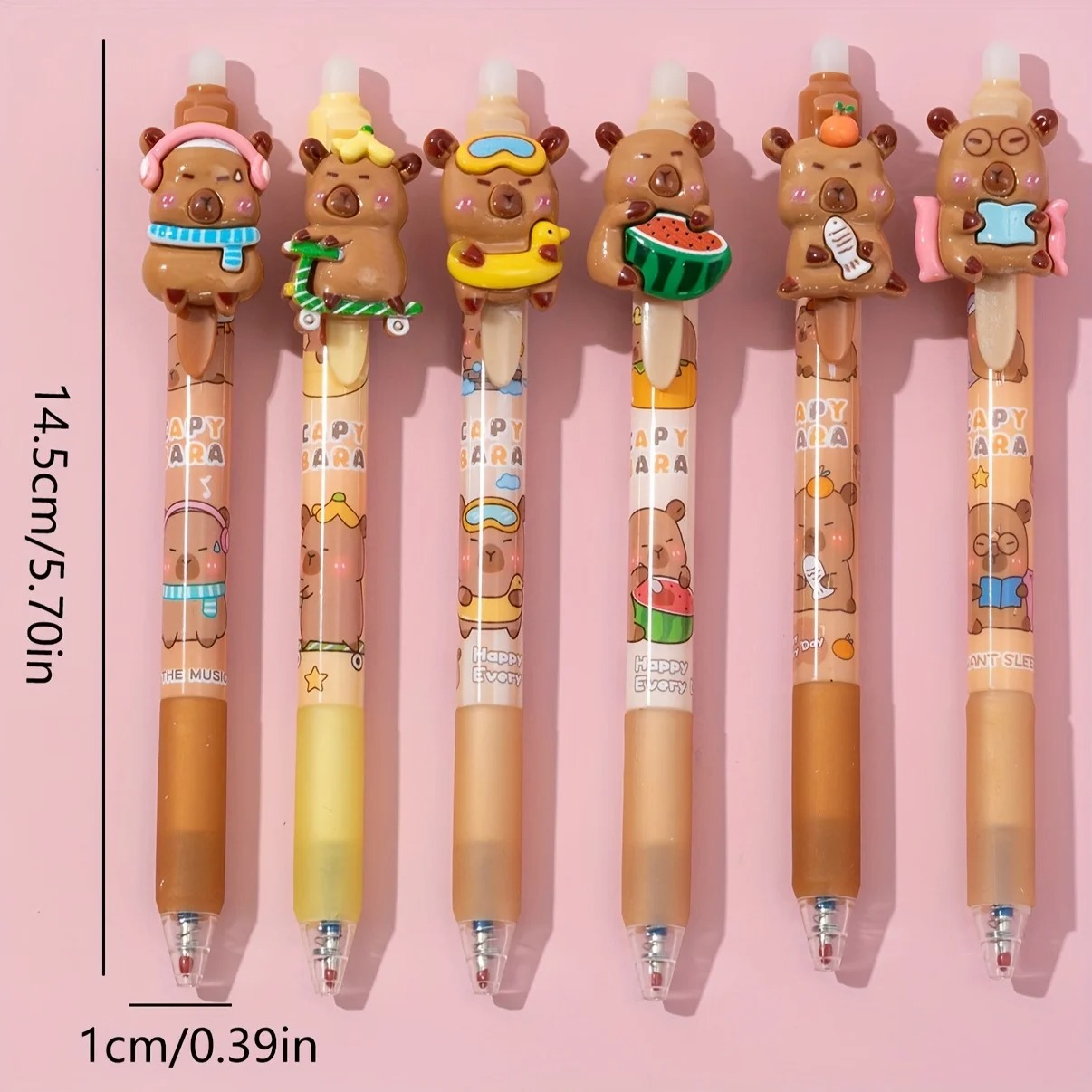 ปากกาลบได้ลายคาปิบาร่าน่ารัก ข - Correction Pen Fine บทวิจารณ์และราคา