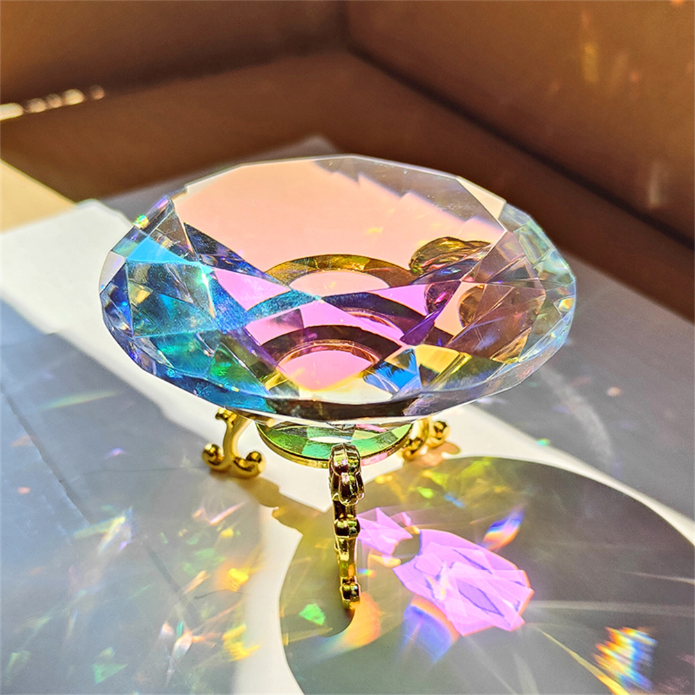 30-80 มม.AB สีสัน K9 คริสตัลเพ - Paper Weight Crystal บทวิจารณ์และราคา