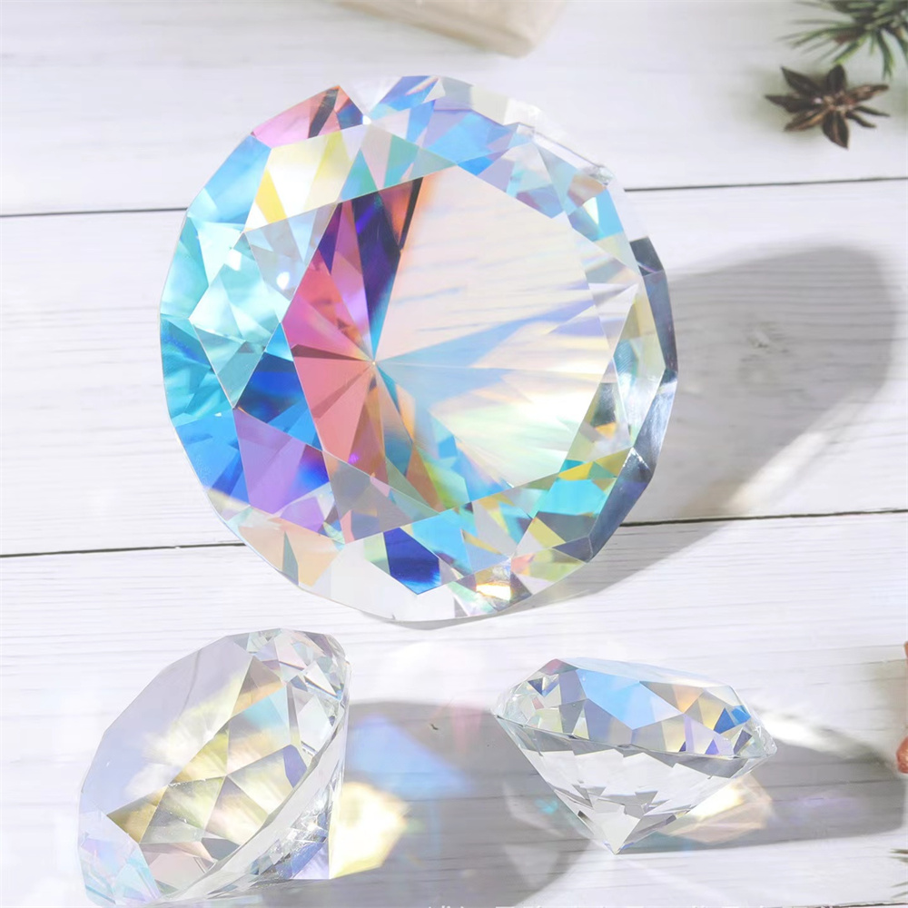 30-80 มม.AB สีสัน K9 คริสตัลเพ - Paper Weight Crystal บทวิจารณ์และราคา