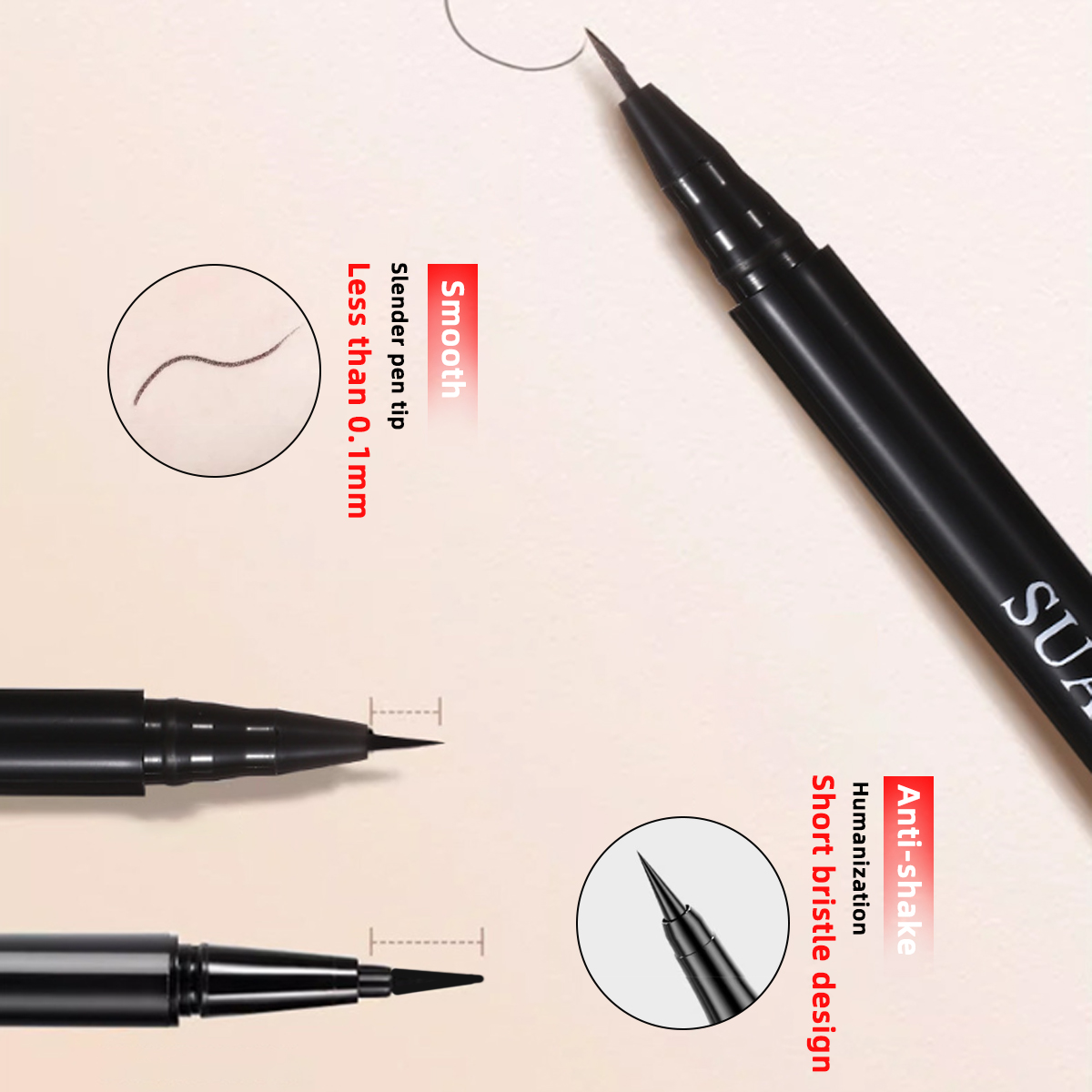 ปากกาอายไลเนอร์ชนิดน้ำกันน้ำแล - Correction Pen Fine บทวิจารณ์และราคา