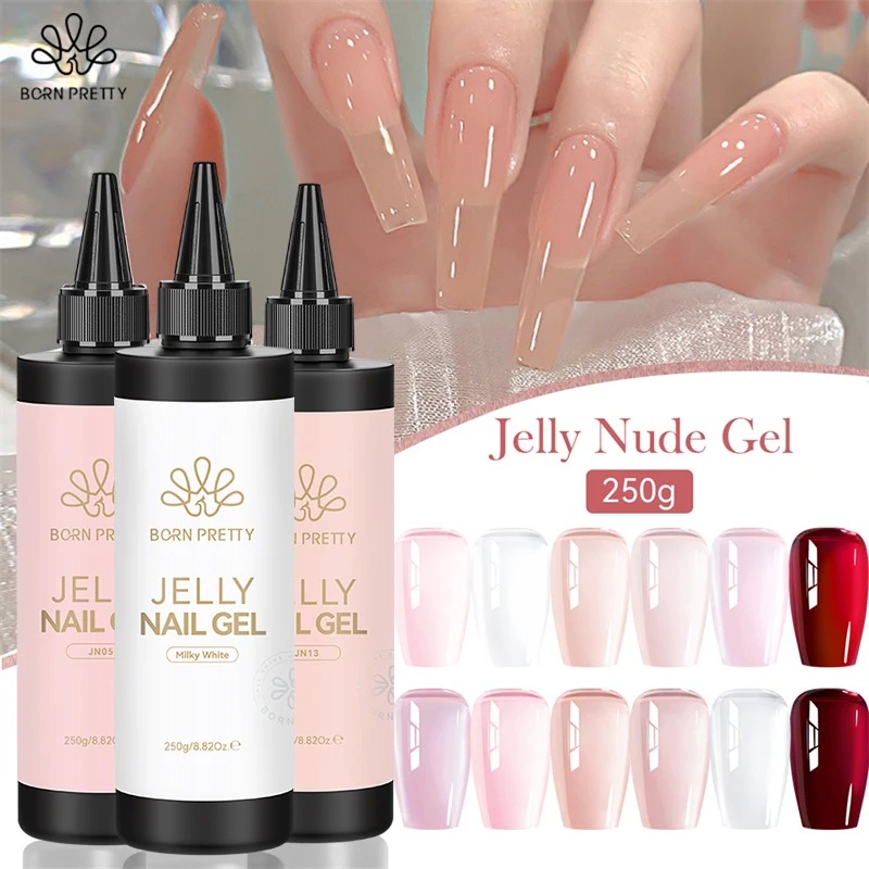 BORN PRETTY 250g Jelly Milky ส - Gel Refill Pack บทวิจารณ์และราคา