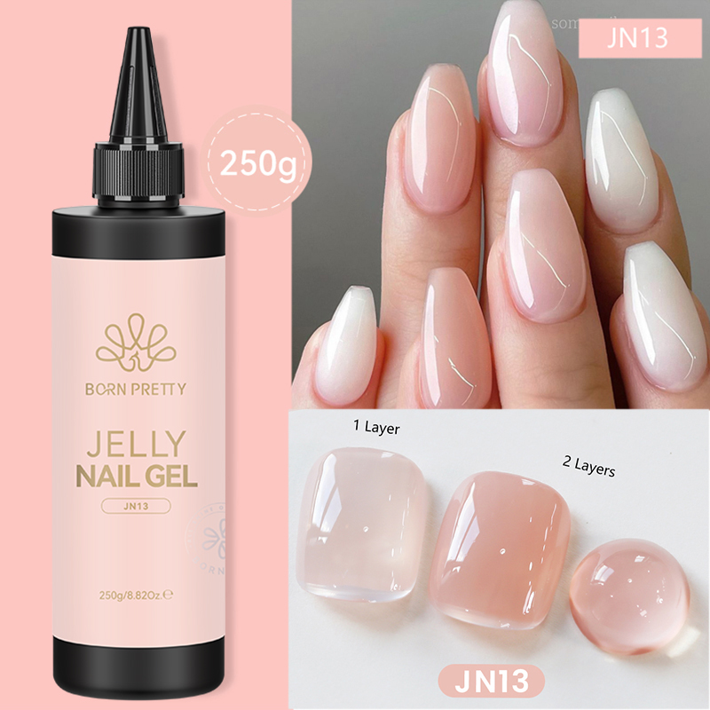BORN PRETTY 250g Jelly Milky ส - Gel Refill Pack บทวิจารณ์และราคา
