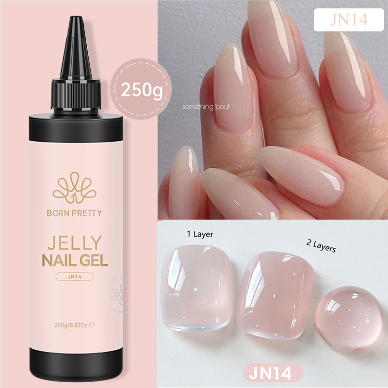 BORN PRETTY 250g Jelly Milky ส - Gel Refill Pack บทวิจารณ์และราคา