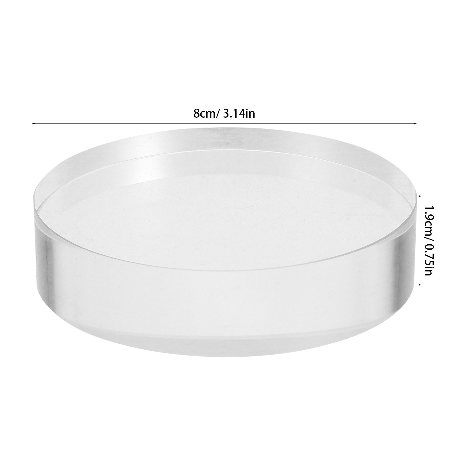 ที่ทับกระดาษแก้วใสทรงกลม 2 ชิ้ - Book Weight Glass บทวิจารณ์และราคา